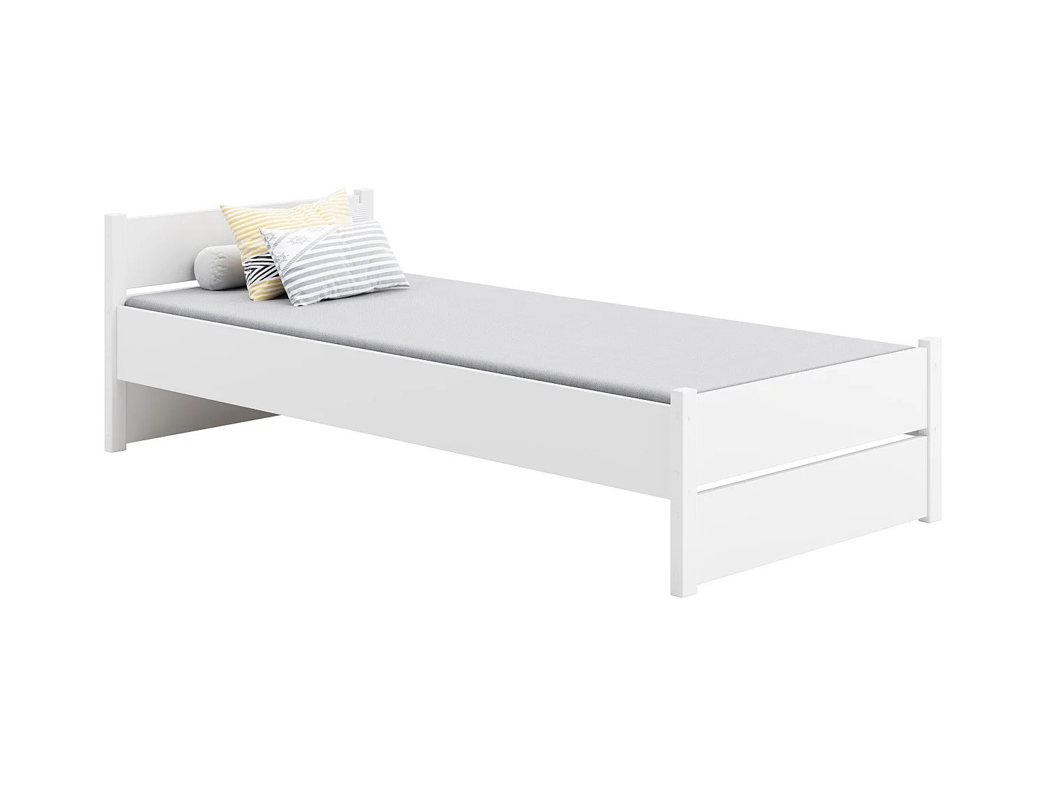 Lit Enfant MARCEL KSB005 97x207x65 Blanc