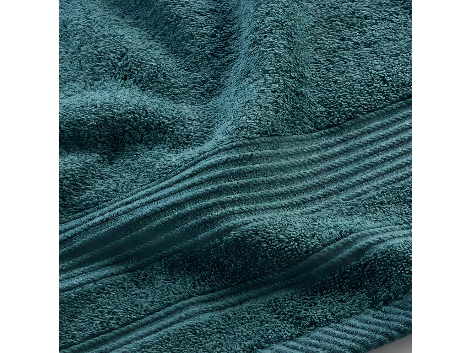 Serviette de Toilette "Tendresse" 50x90cm Émeraude