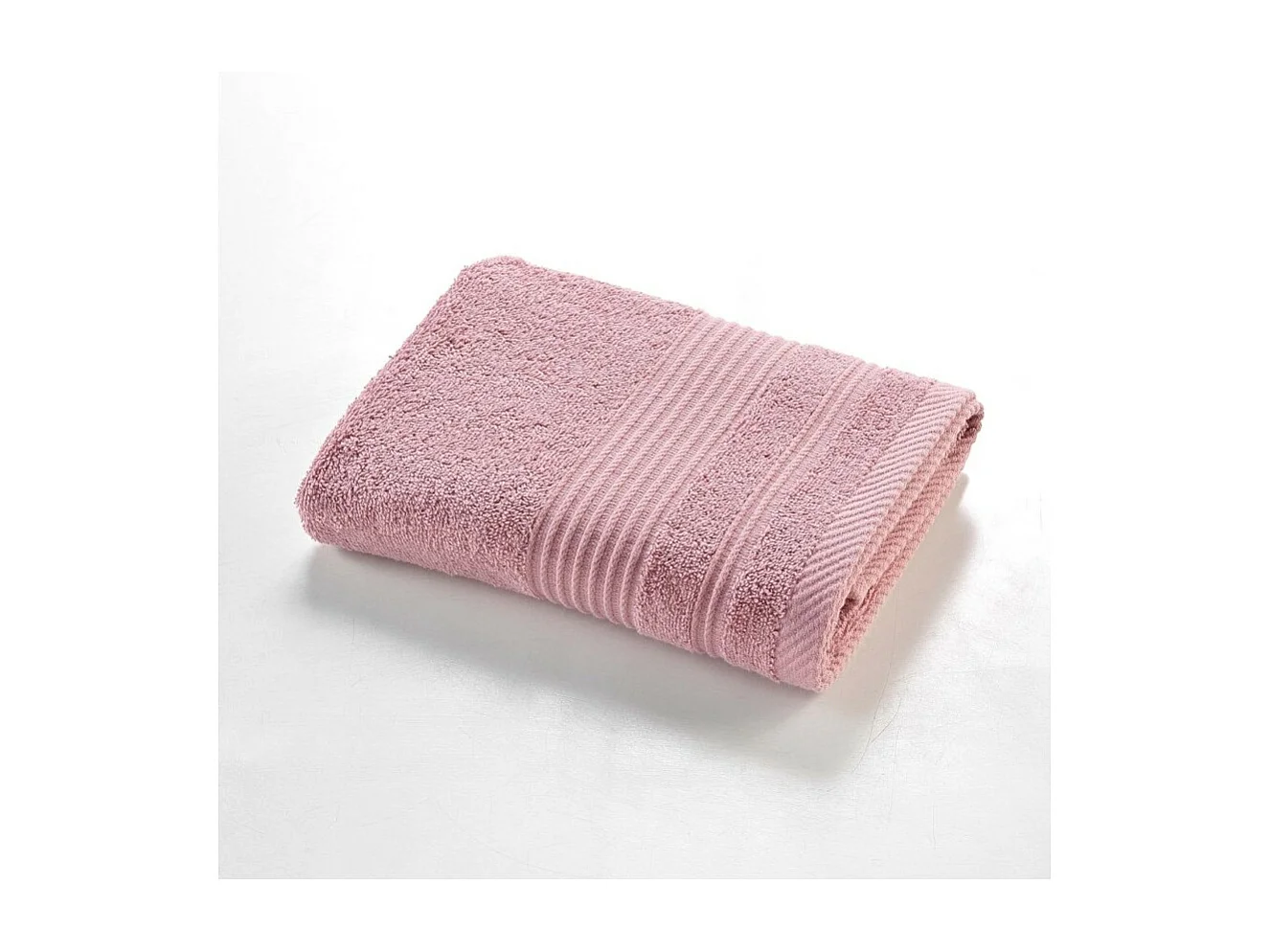 Serviette de Toilette "Tendresse" 50x90cm Bois de Rose