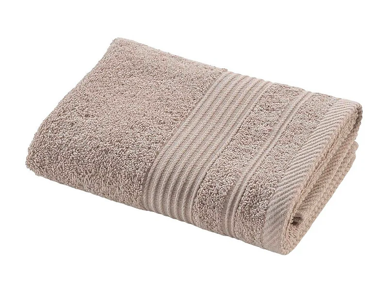 Serviette de Toilette "Tendresse" 50x90cm Taupe