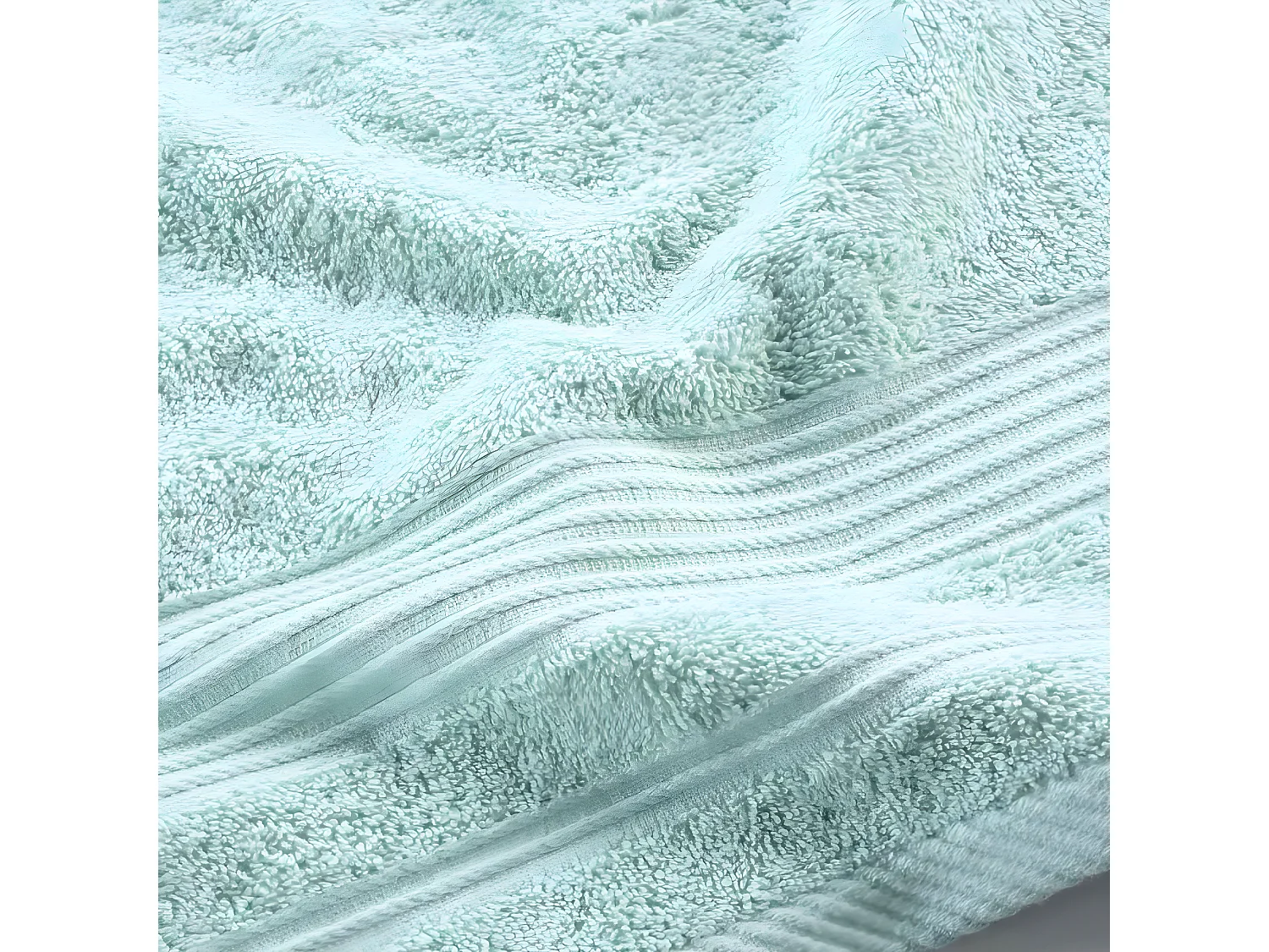 Serviette de Toilette "Tendresse" 50x90cm Céladon