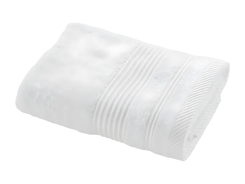 Serviette de Toilette "Tendresse" 50x90cm Blanc