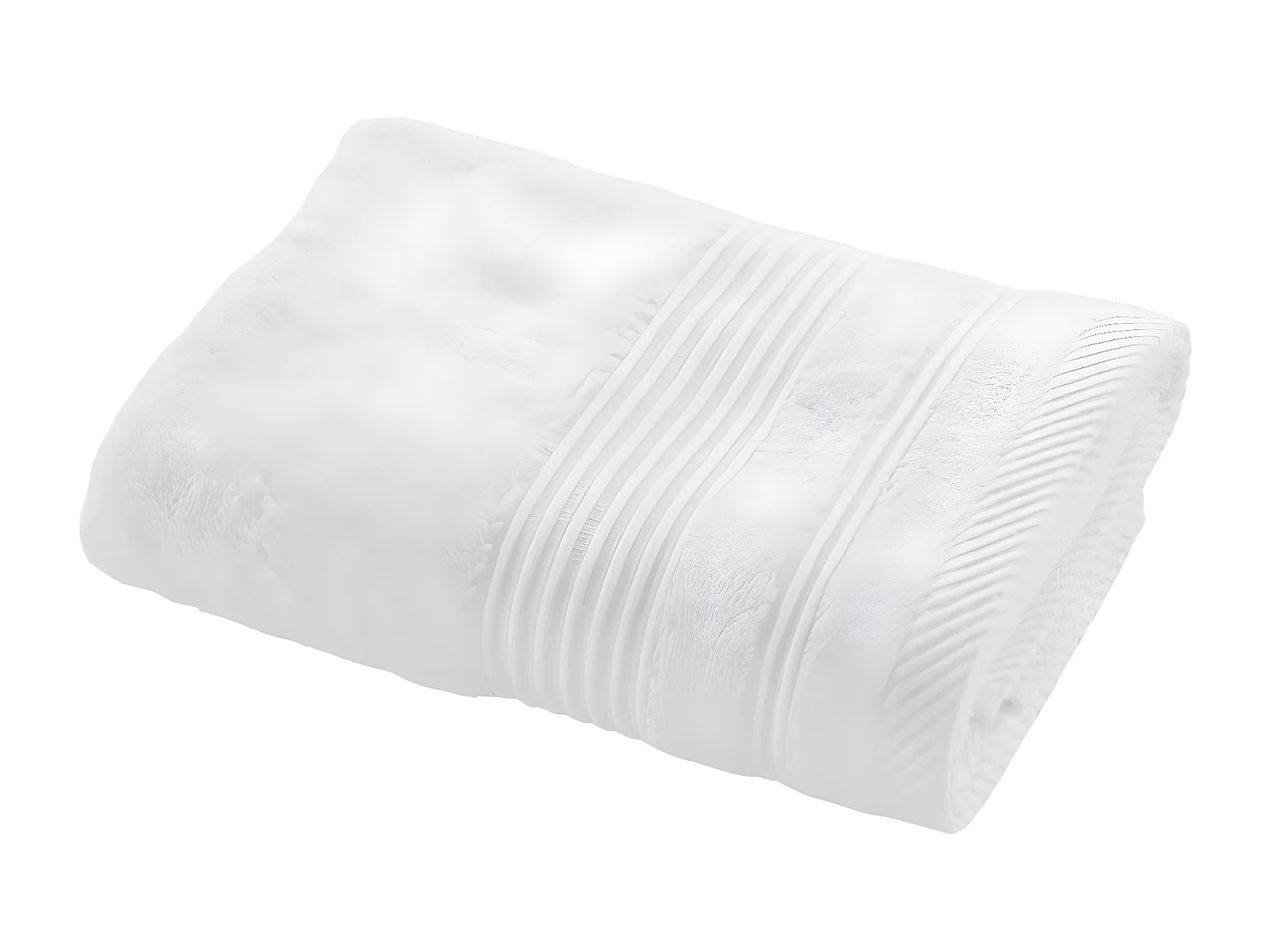 Serviette de Toilette "Tendresse" 50x90cm Blanc