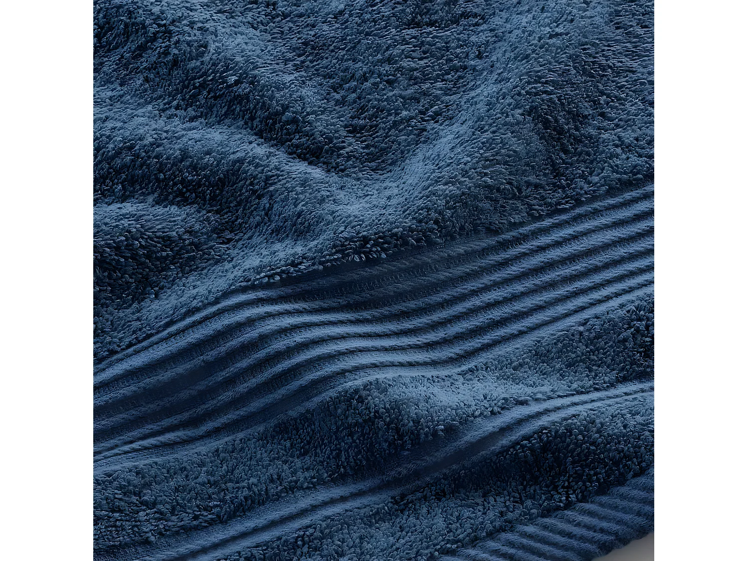 Serviette de Toilette "Tendresse" 50x90cm Saphir