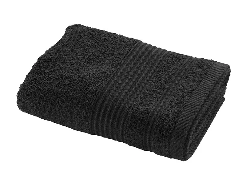 Serviette de Toilette "Tendresse" 50x90cm Noir