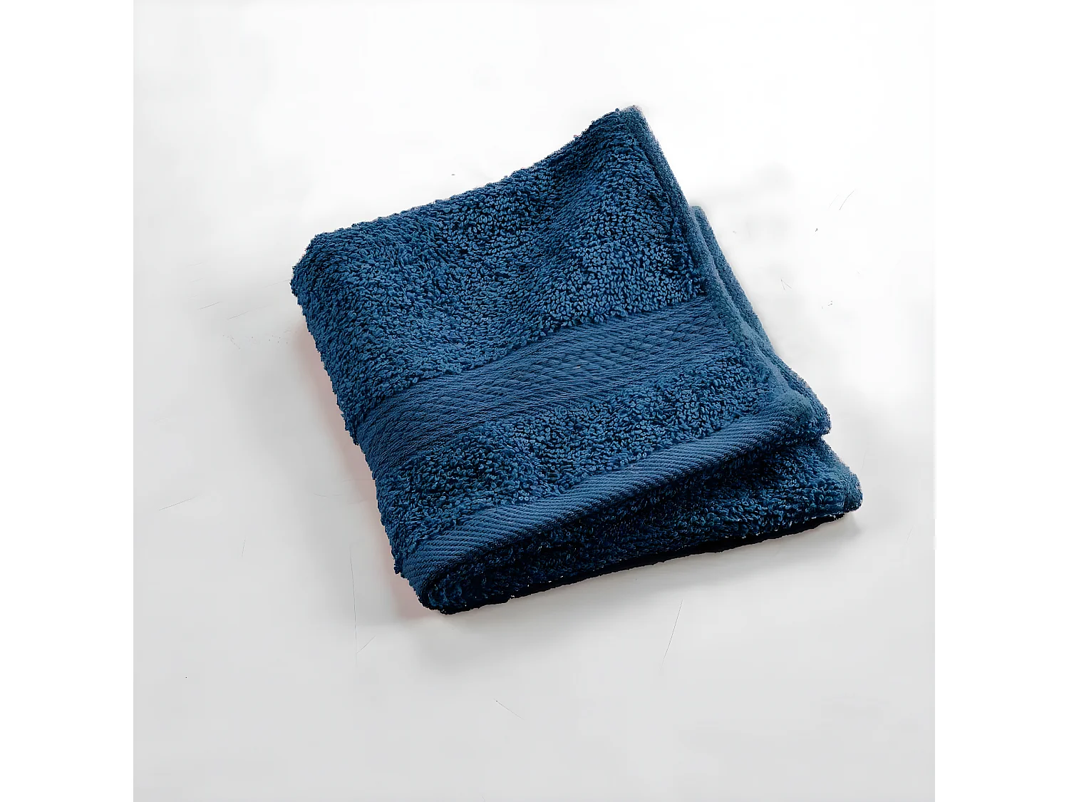 Serviette de Toilette "Colors" 50x90cm Bleu Nuit