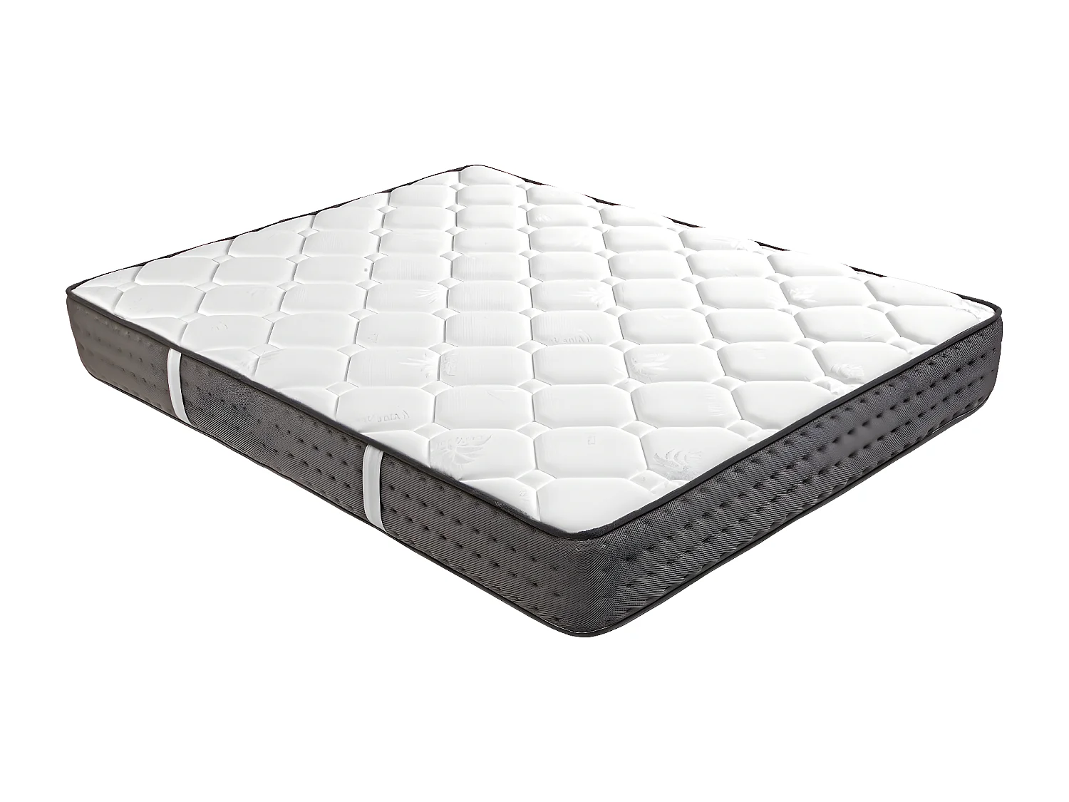 Matelas réversible BORA en mousse 3D, face été/ hiver, mémoire de forme, indépendance du couchage - 140X190X20 cm