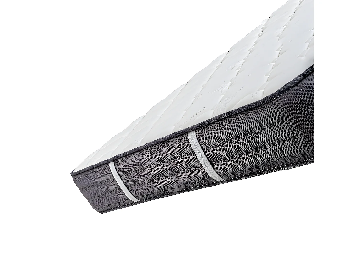 Matelas réversible BORA en mousse 3D, face été/ hiver, mémoire de forme, indépendance du couchage - 140X190X20 cm