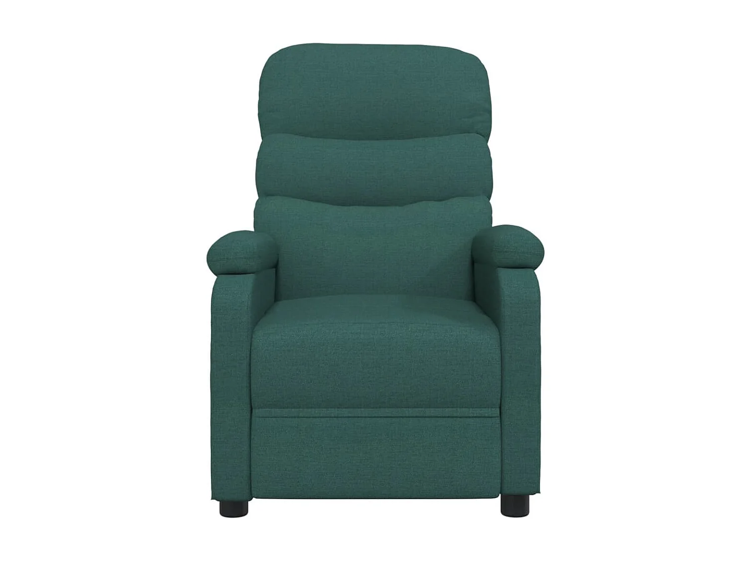 Massagestoel stof donkergroen