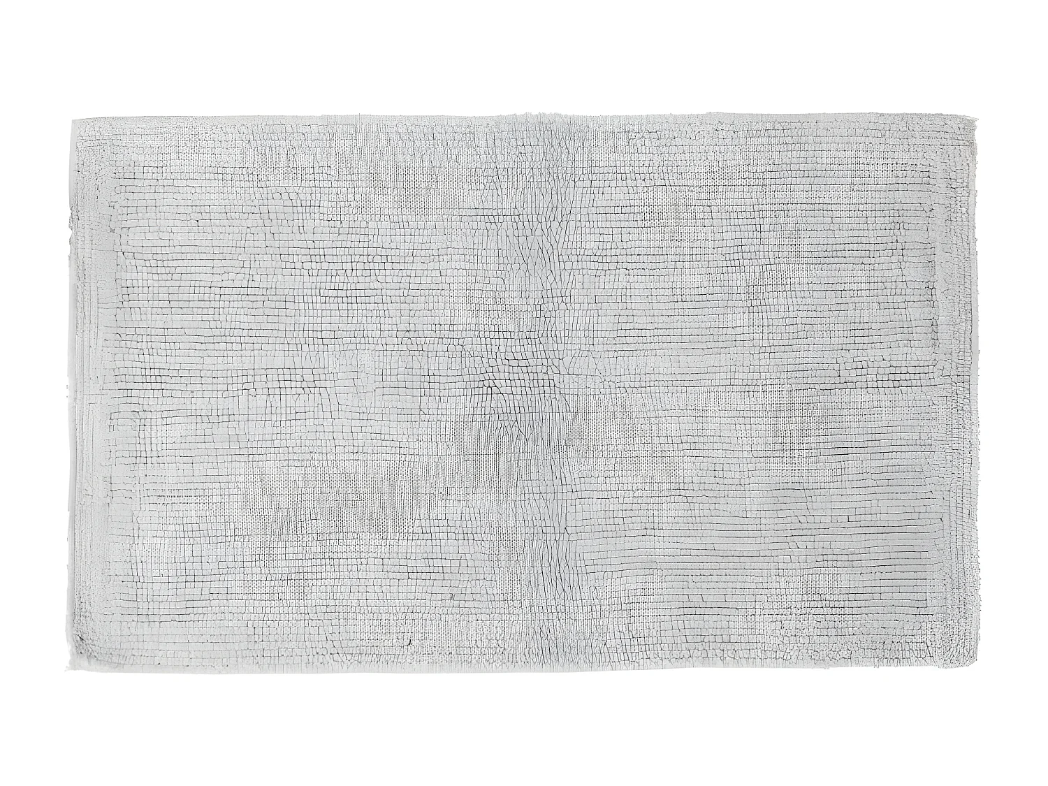 Tapis de Salle de Bain "Réversible" 50x80cm Blanc