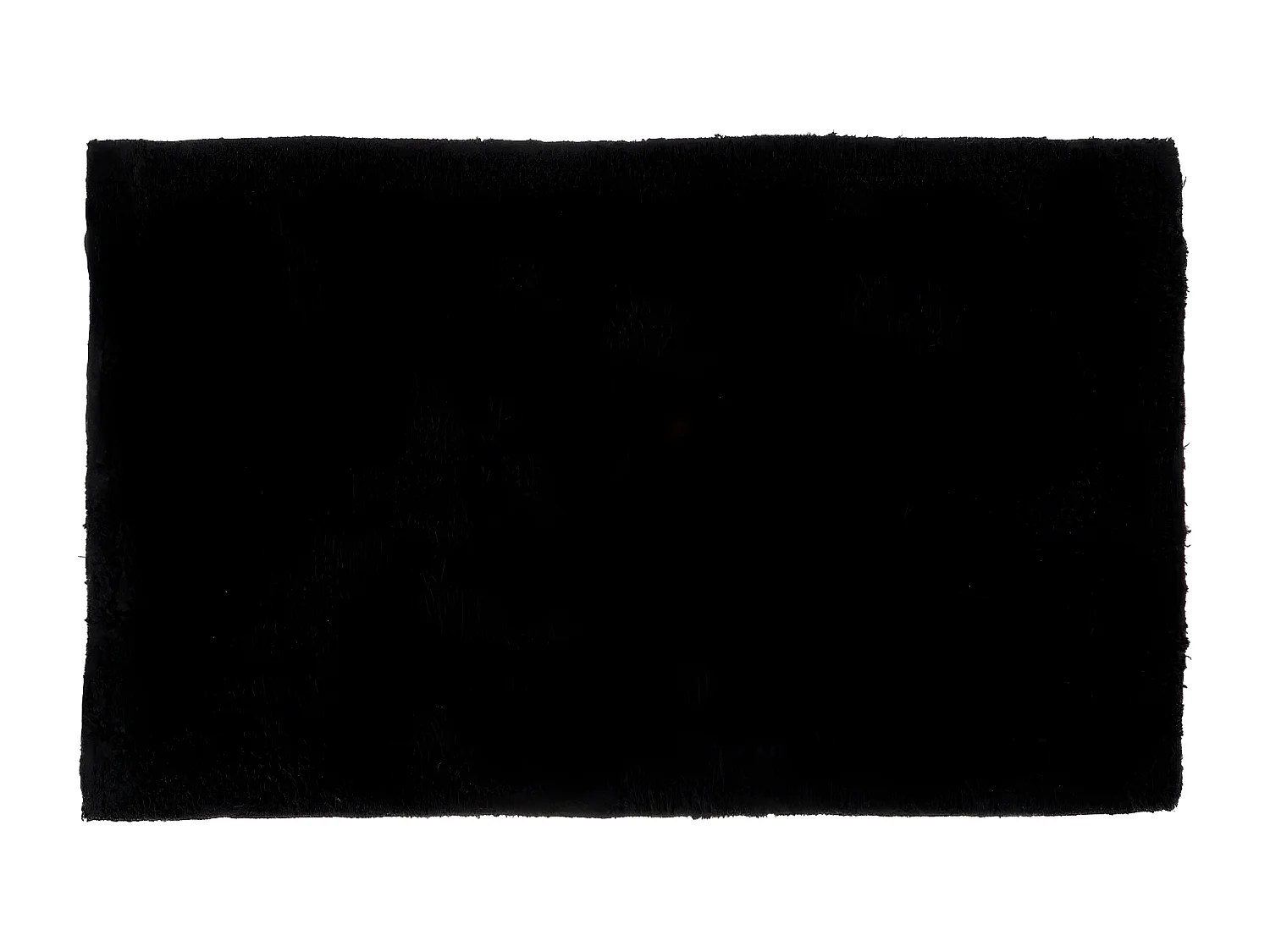 Tapis de Salle de Bain "Réversible" 50x80cm Noir