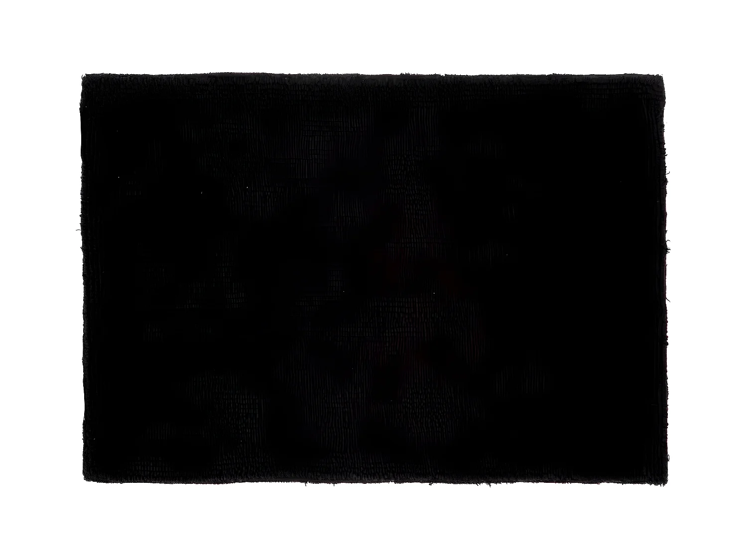 Tapis de Salle de Bain "Réversible" 50x80cm Noir
