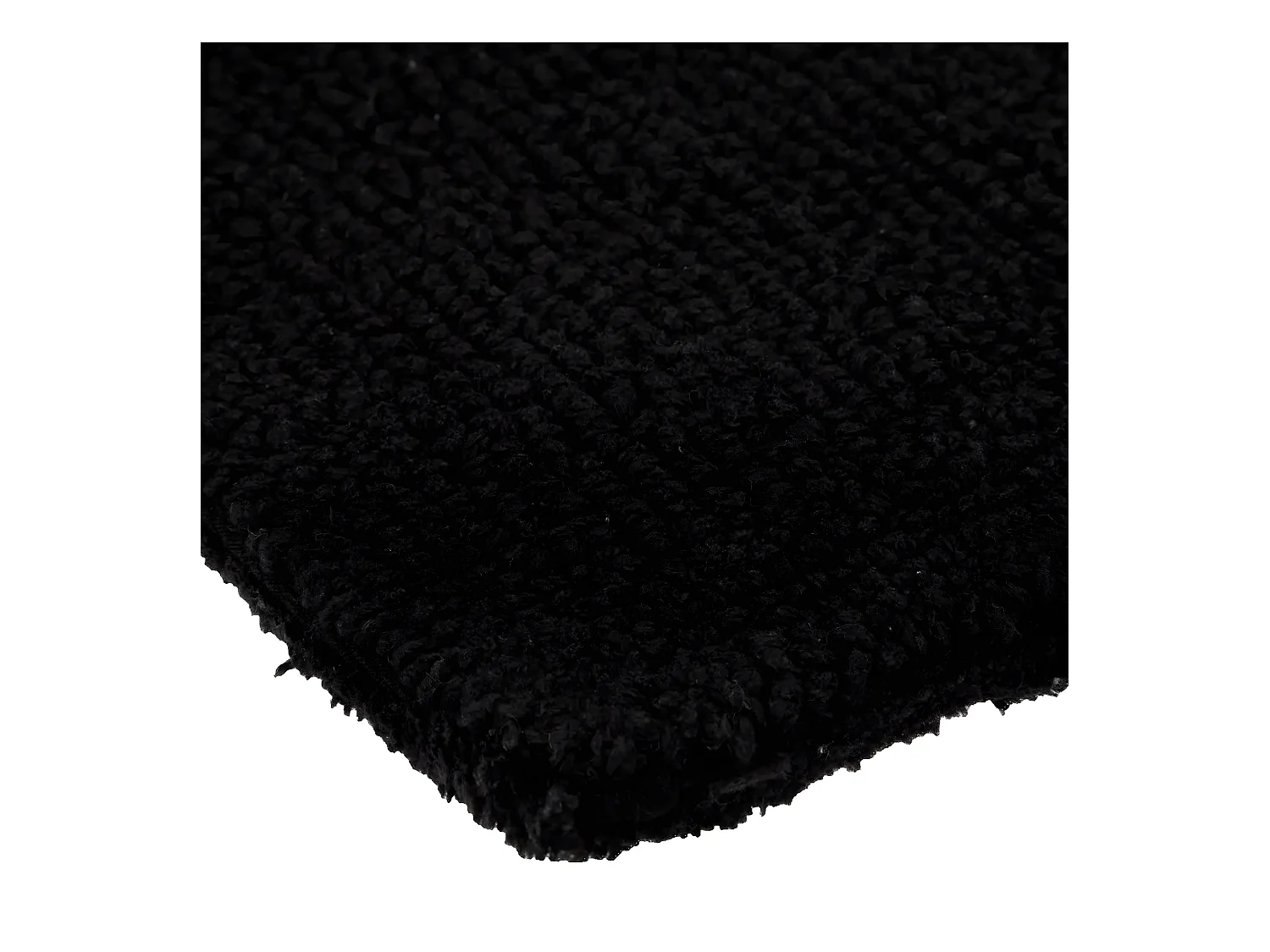 Tapis de Salle de Bain "Réversible" 50x80cm Noir