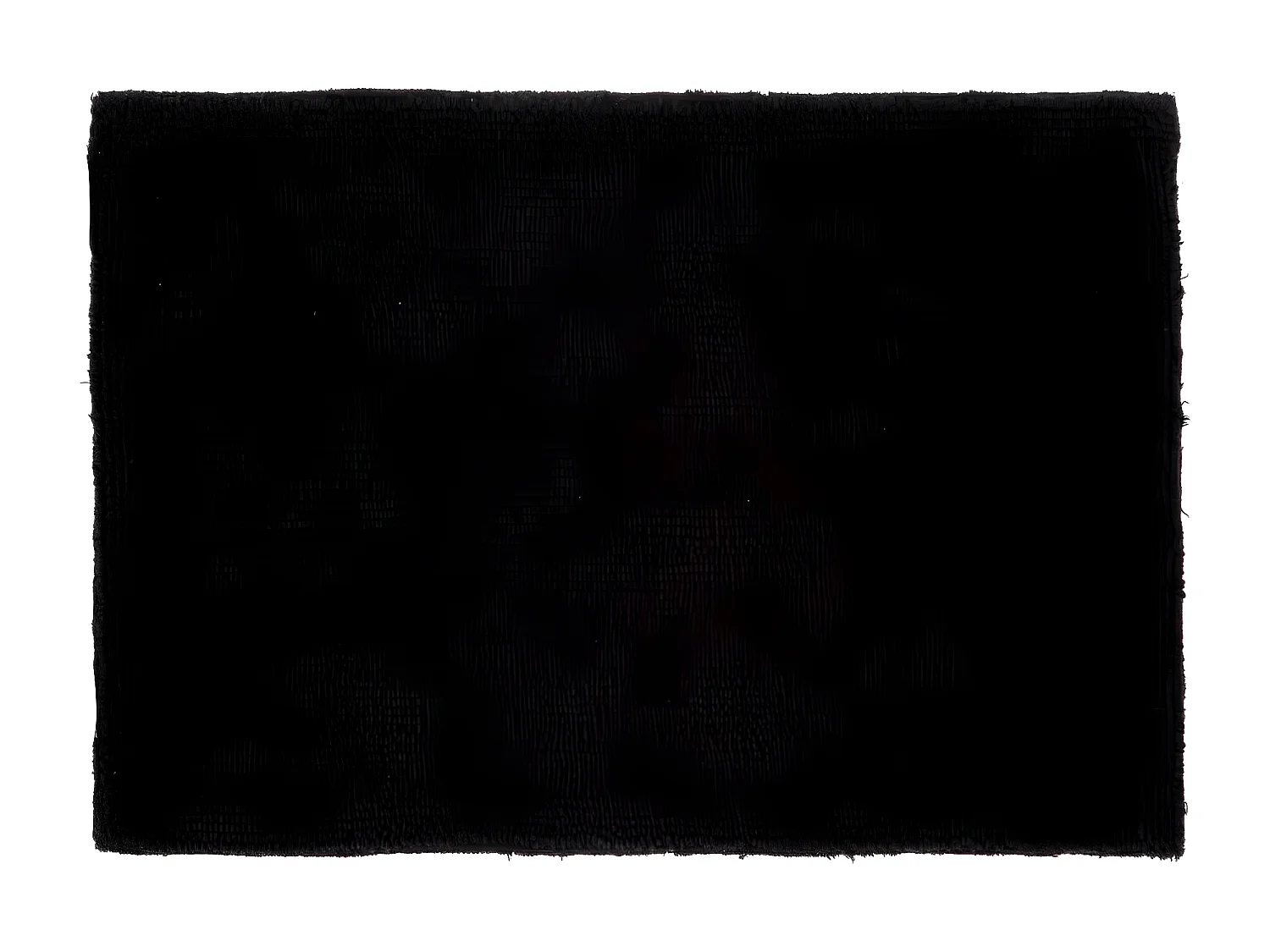 Tapis de Salle de Bain "Réversible" 50x80cm Noir