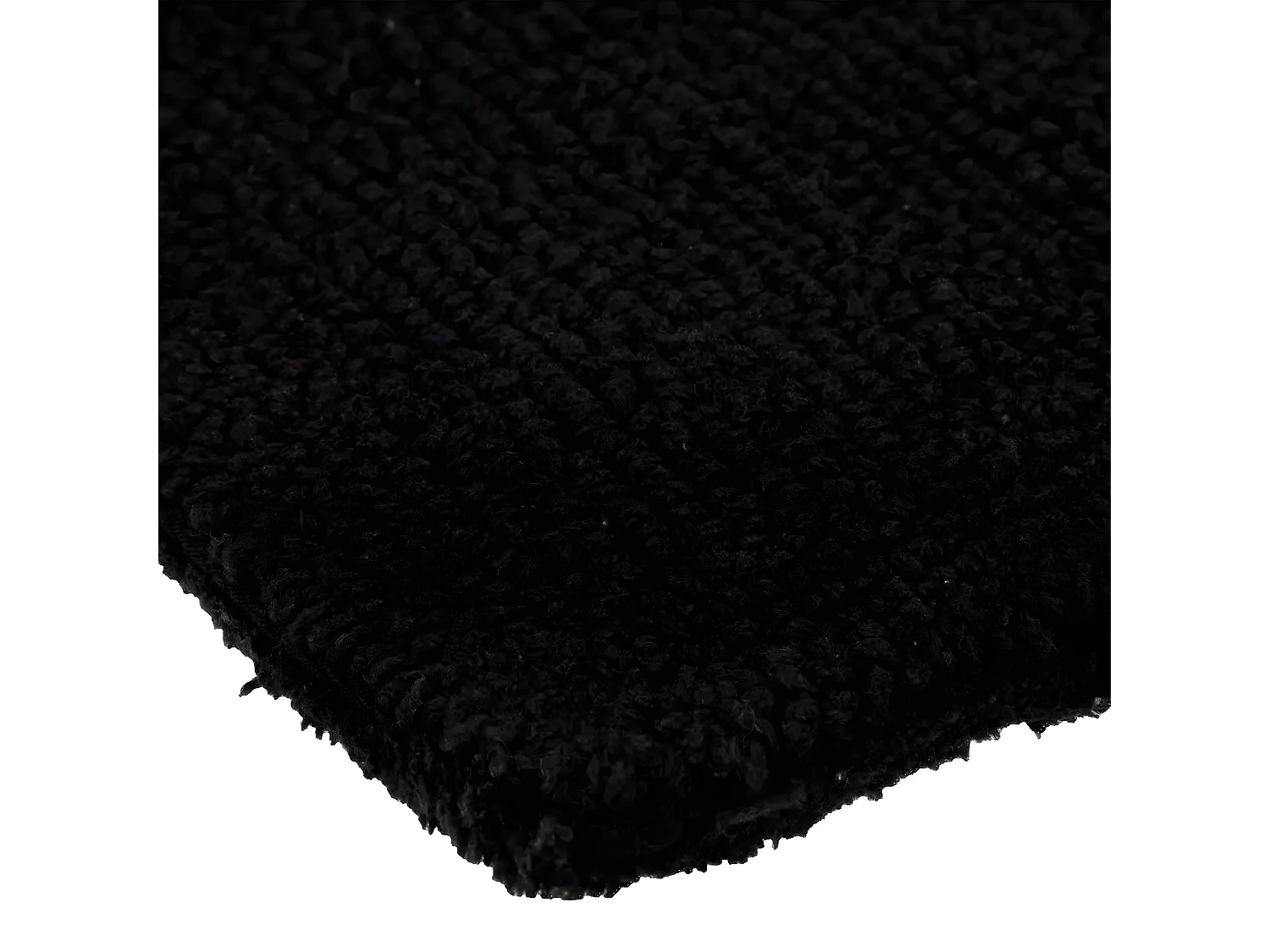 Tapis de Salle de Bain "Réversible" 50x80cm Noir