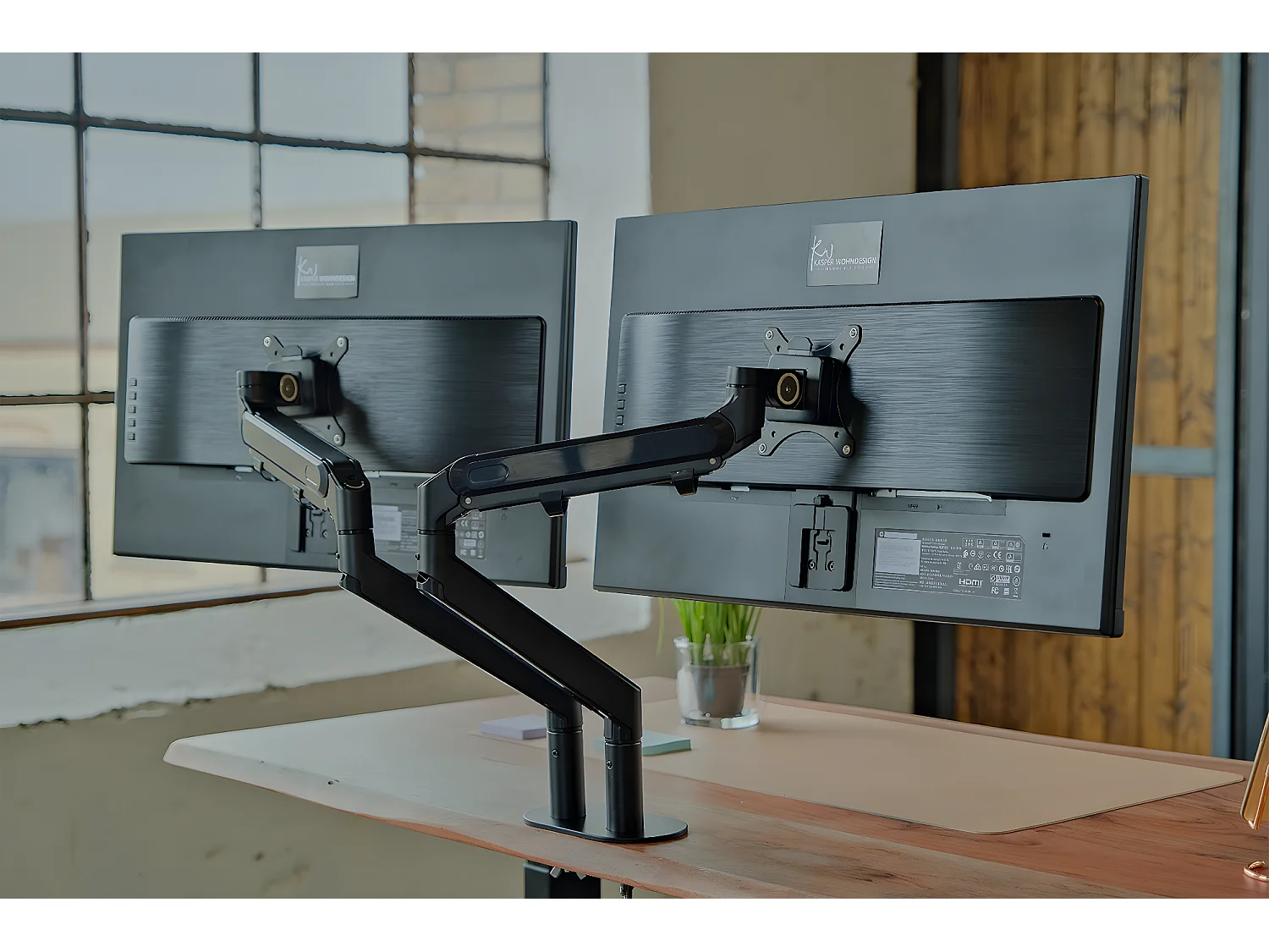 Mit - Nussbaum Dekor Holz - 180 x 90 cm - LORA