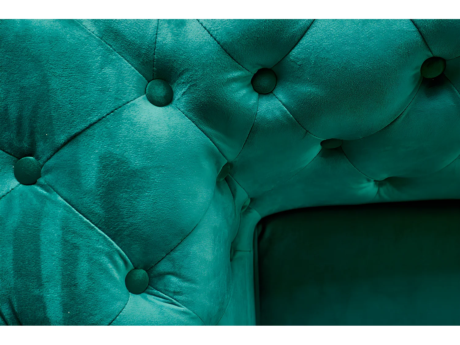 Fauteuil - Vert Velours - NARLA