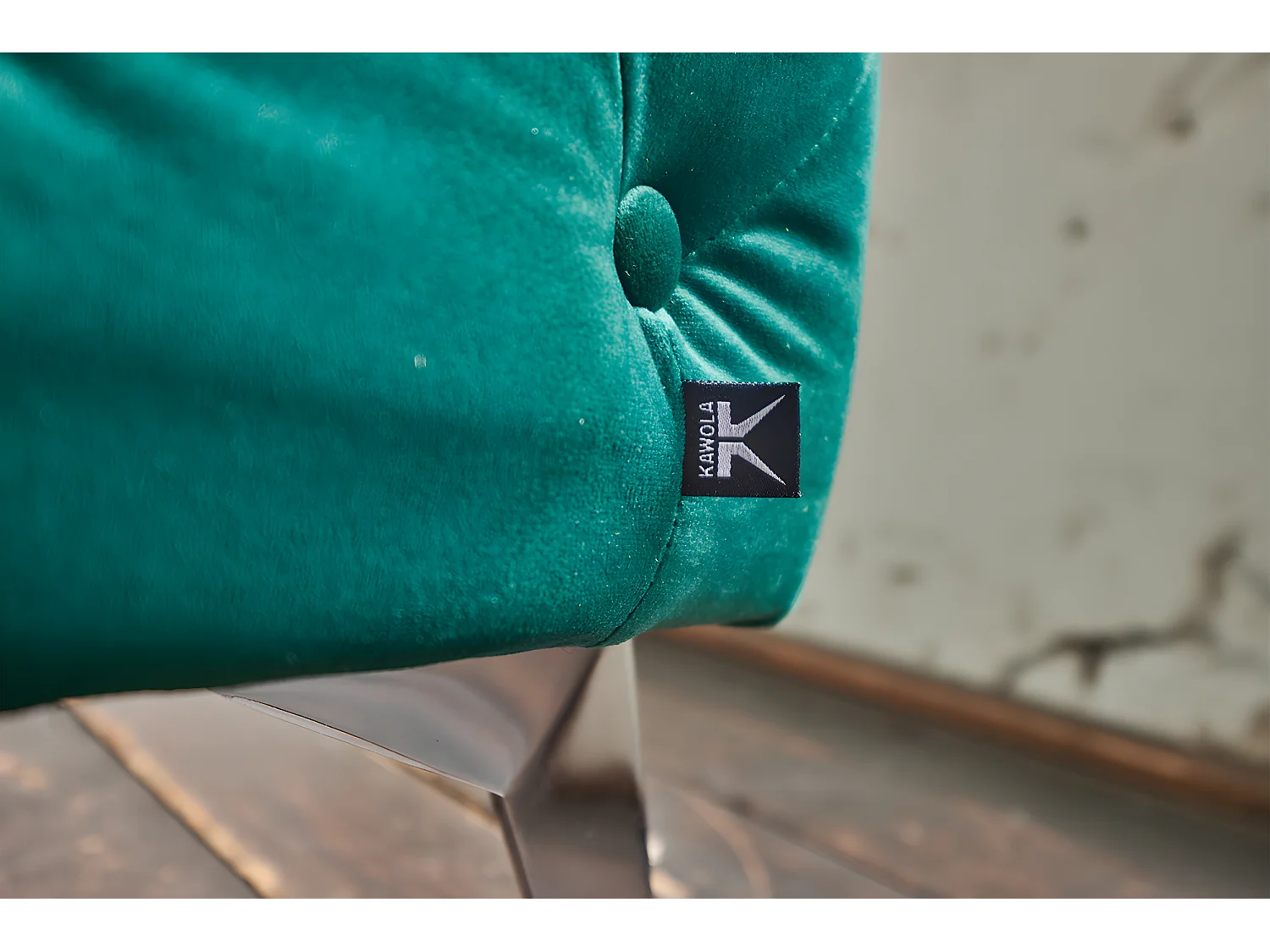 Fauteuil - Vert Velours - NARLA