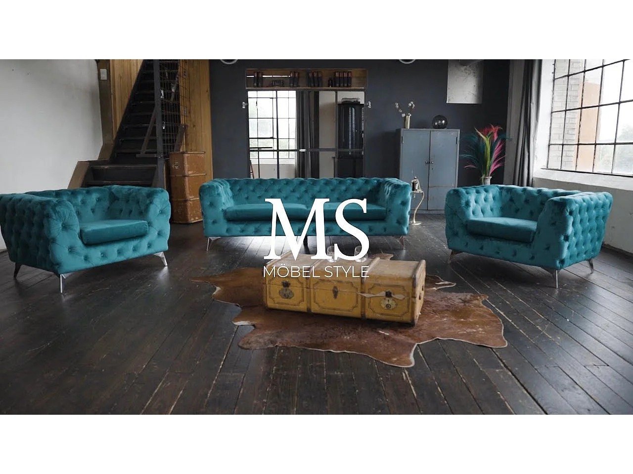 Fauteuil - Vert Velours - NARLA