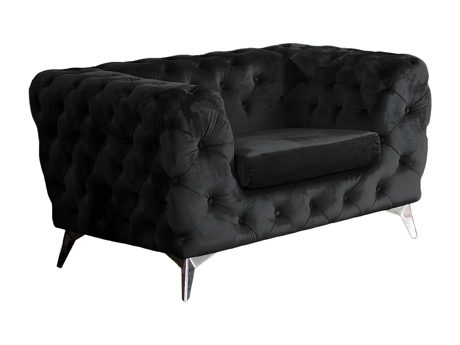 Sessel - Schwarz Velvet - NARLA