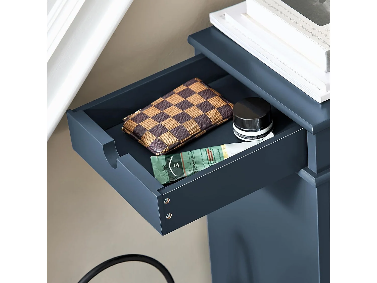 SoBuy FSR94-B Meuble Chaussure, Meuble d'Entrée, Meuble de Rangement à Chaussures Armoire, avec 3 Abattants, 1 Tiroir et 1Crochet | Prévente