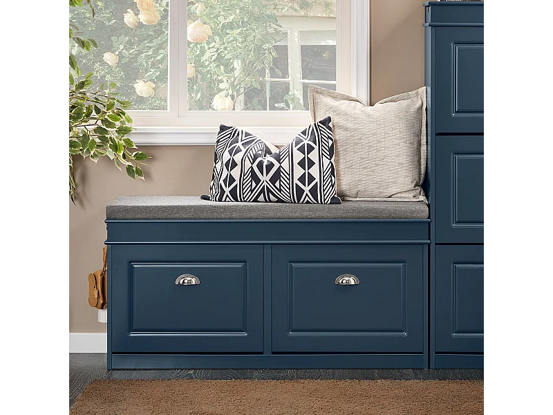 SoBuy Armário de sapatos com prateleira, banco, Banco com sapateira FSR64-B