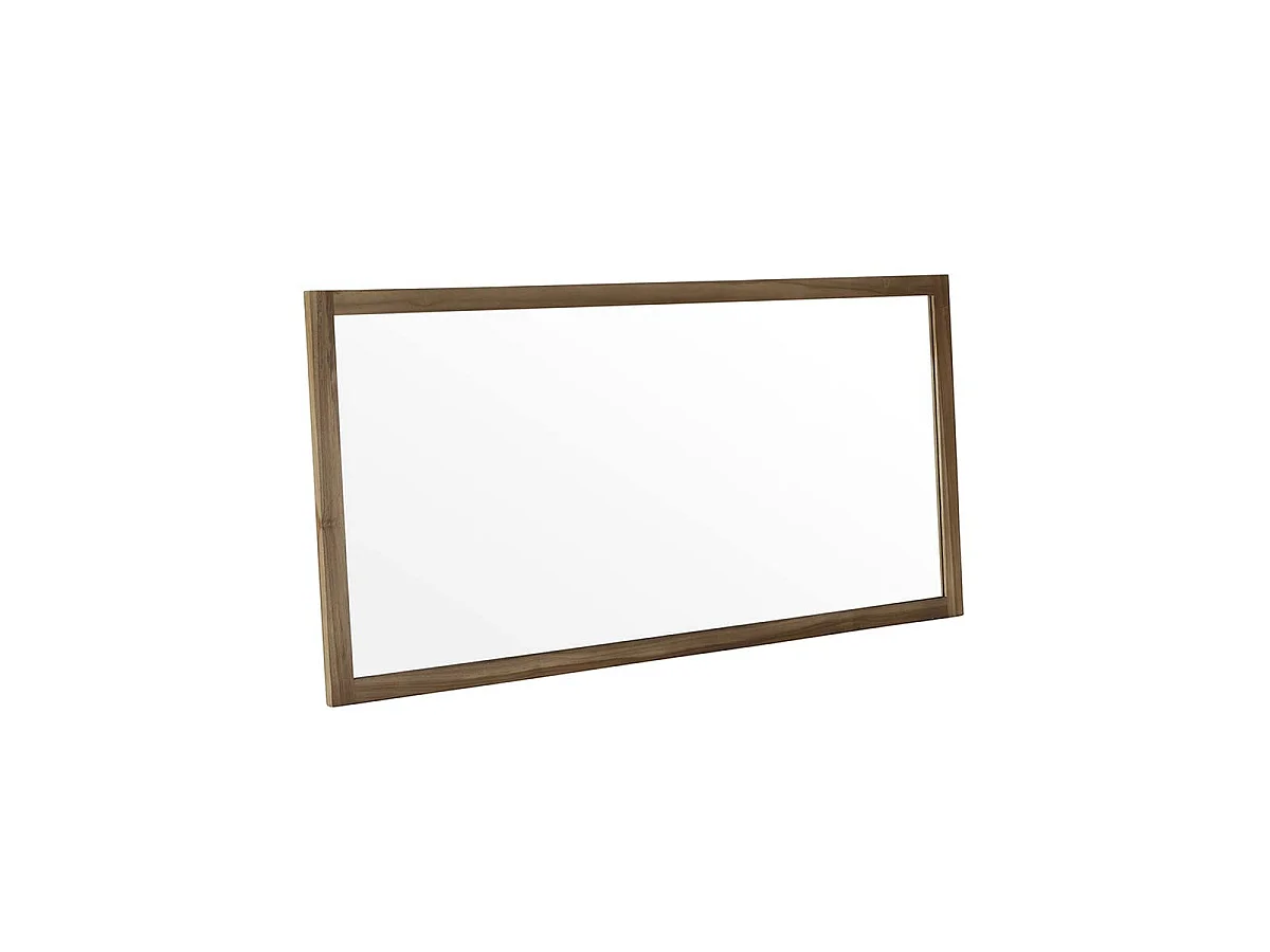 Specchio rettangolare in teak massello 160x80 cm