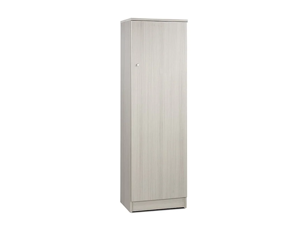 Mueble columna multiusos con puerta de 2 baldas Gander - Eucalipto