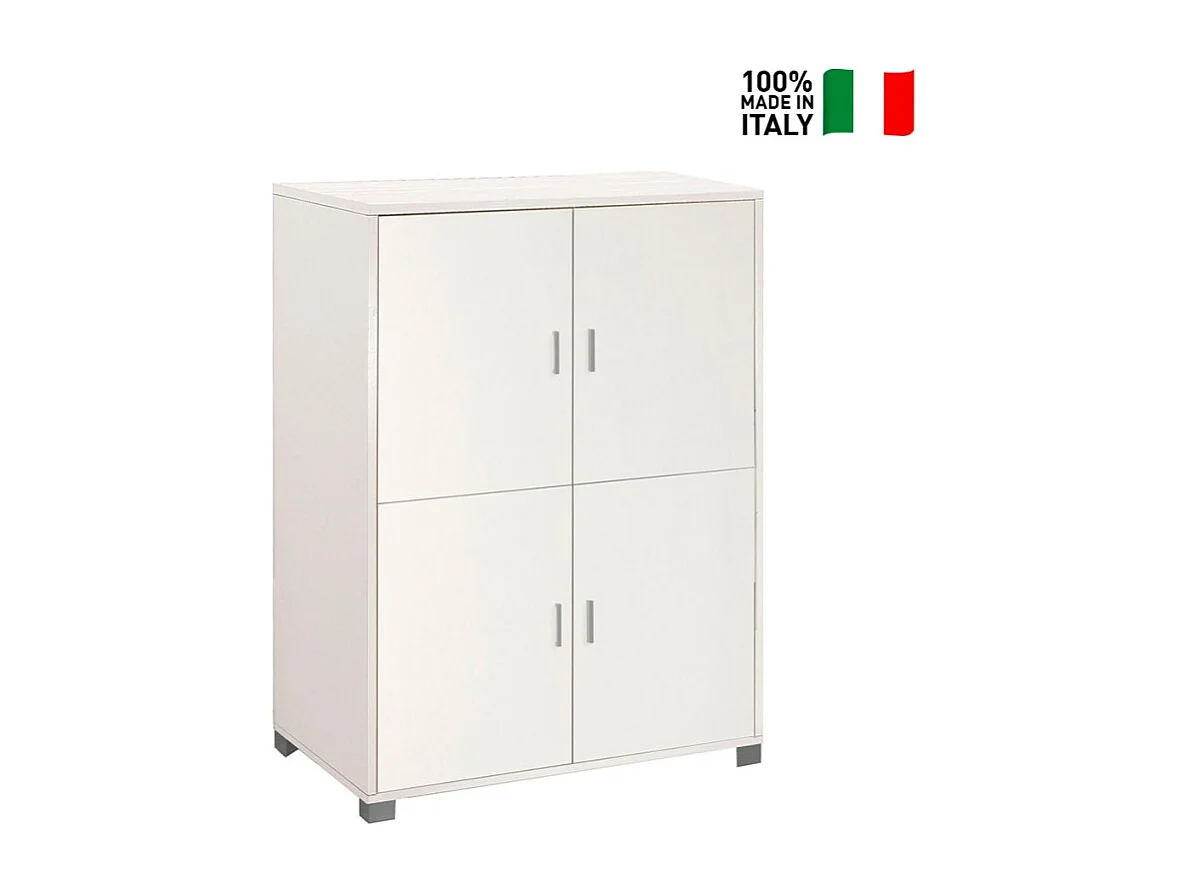 Sideboard Kommode 4 Türen Schrank modernes Wohnzimmer Maray