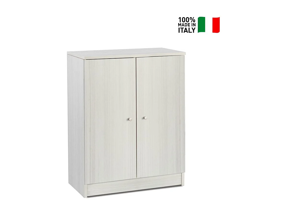 Mobile 2 ante kit l62 p34 h80 in truciolare nobilitato color eucalipto