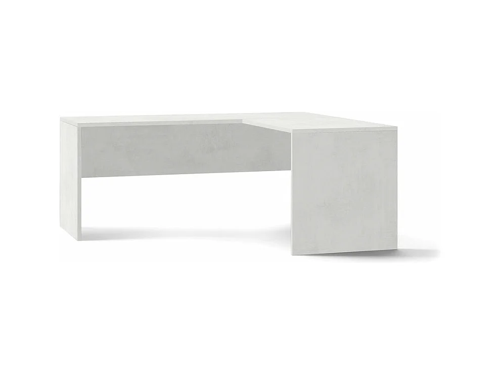 Bureau angle droit 180x69 moderne poste travail robuste KOMAN
