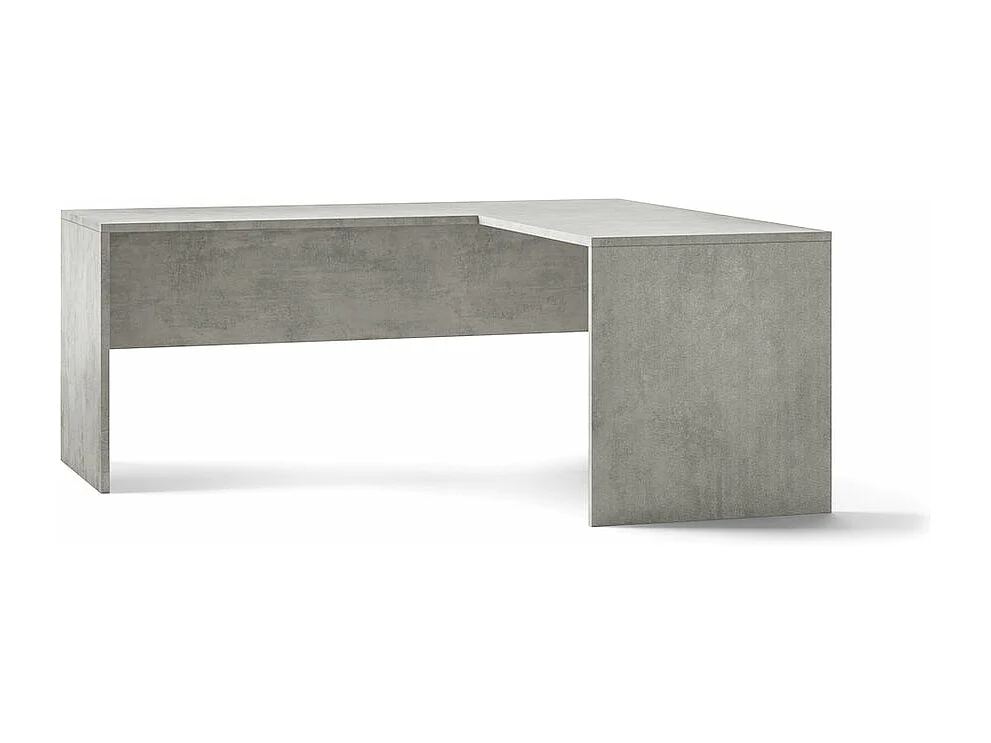 Escritorio de la esquina derecha oficina de estudio moderna Simply Extra DX - Gris