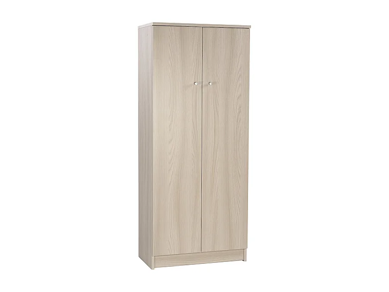 Mueble multiusos 2 puertas 3 baldas salón entrada Kadir - Olmo