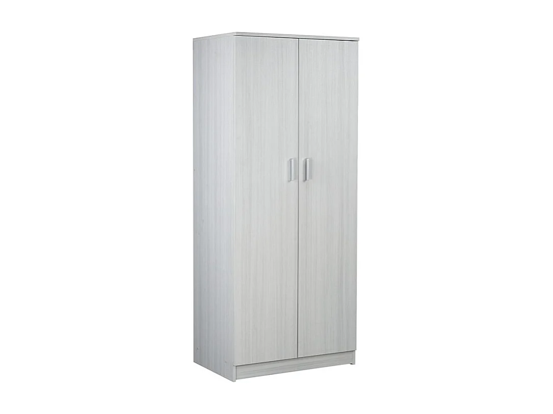 Armario ropero de 2 puertas de dormitorio moderno Even - Eucalipto