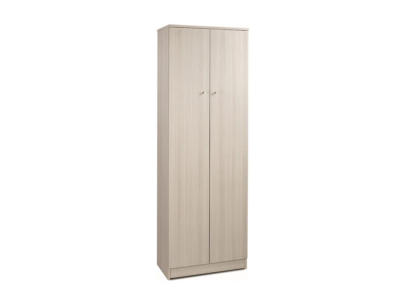Mueble entrada multiusos 2 puertas 4 baldas salón armario Mainz - Eucalipto
