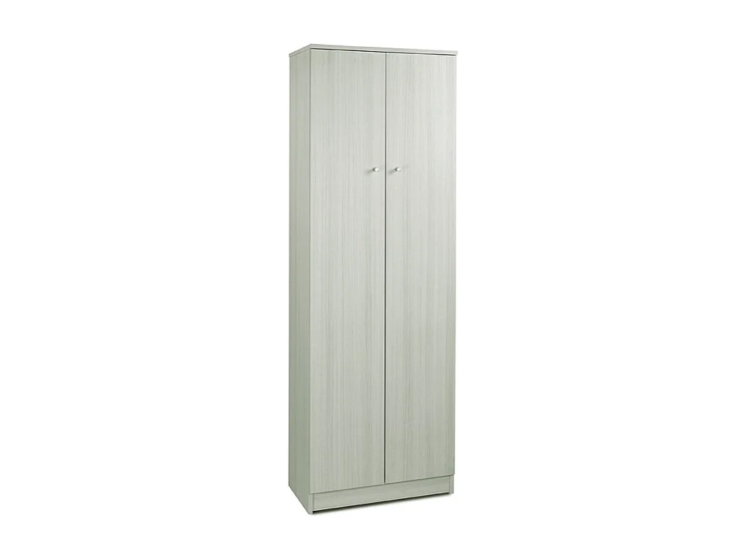 Mueble entrada multiusos 2 puertas 4 baldas salón armario Mainz - Eucalipto