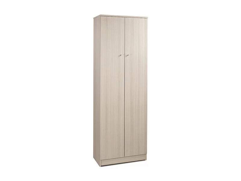 Mueble entrada multiusos 2 puertas 4 baldas salón armario Mainz - Eucalipto