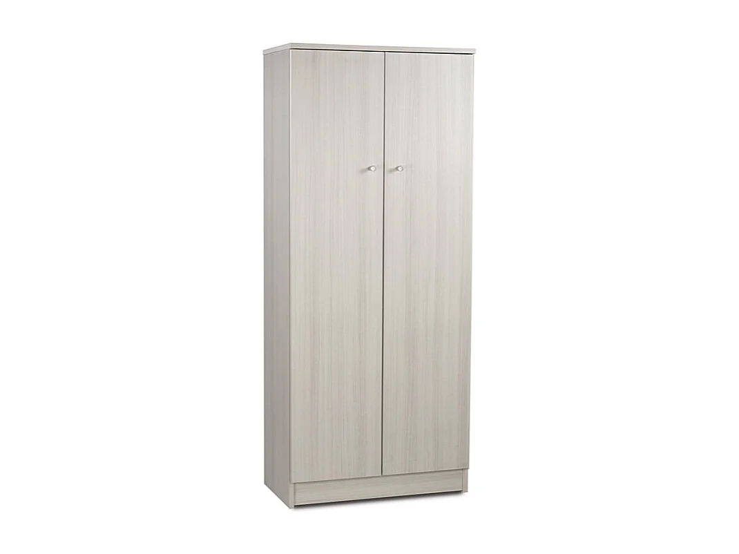 Mueble multiusos 2 puertas 3 baldas salón entrada Kadir - Eucalipto