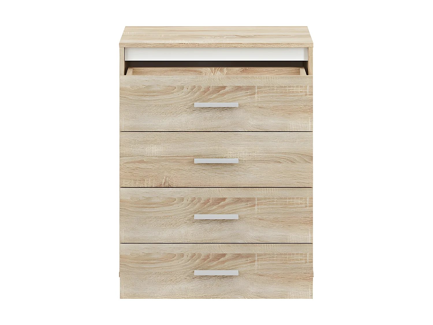 KOMMODE Avo Sonoma Eiche, Absetzung austauschbar 69 / 34 / 85cm