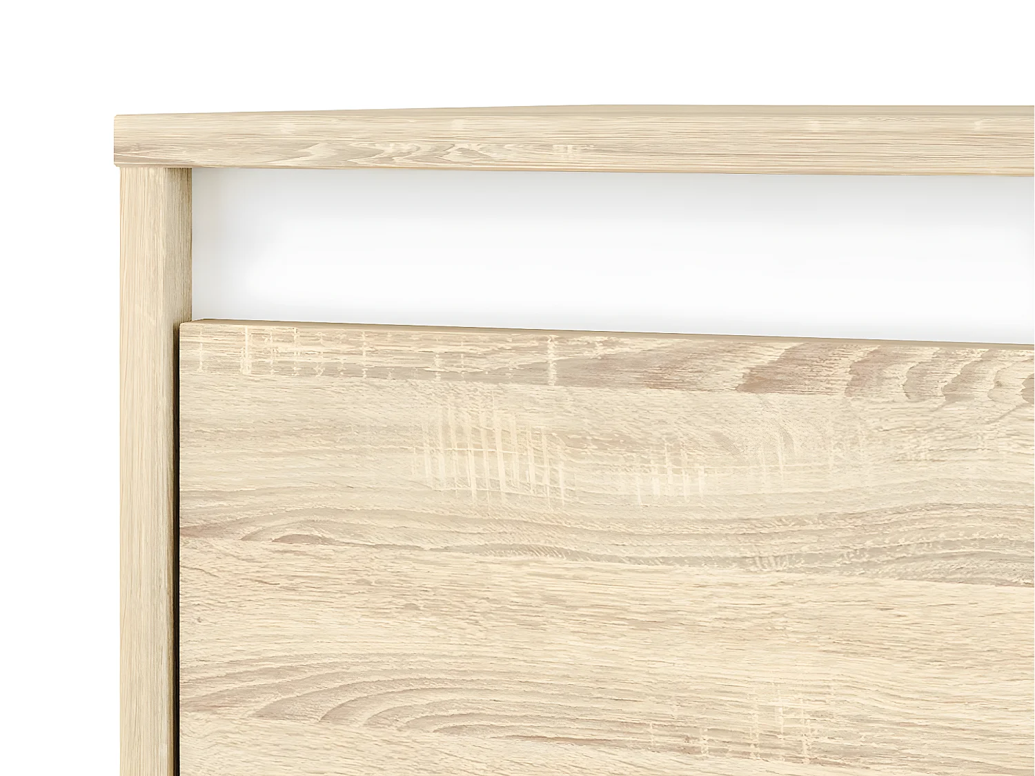 KOMMODE Avo Sonoma Eiche, Absetzung austauschbar 69 / 34 / 85cm