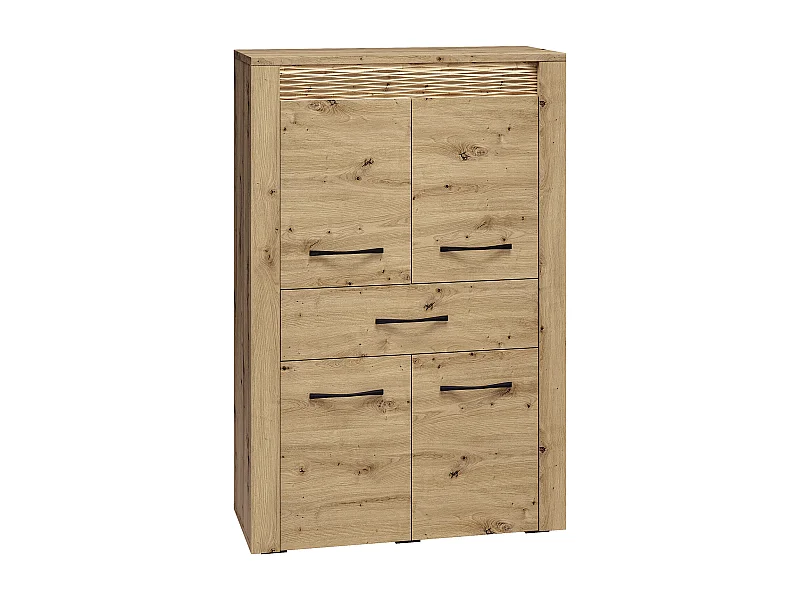 HIGHBOARD Artis Artisan Eiche 92 / 40 / 140cm