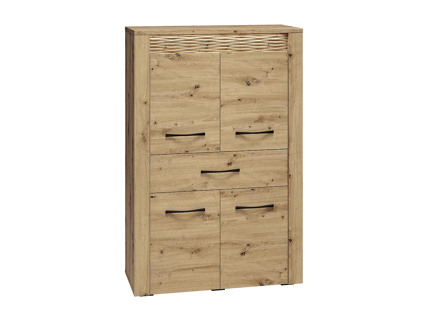 HIGHBOARD Artis Artisan Eiche 92 / 40 / 140cm