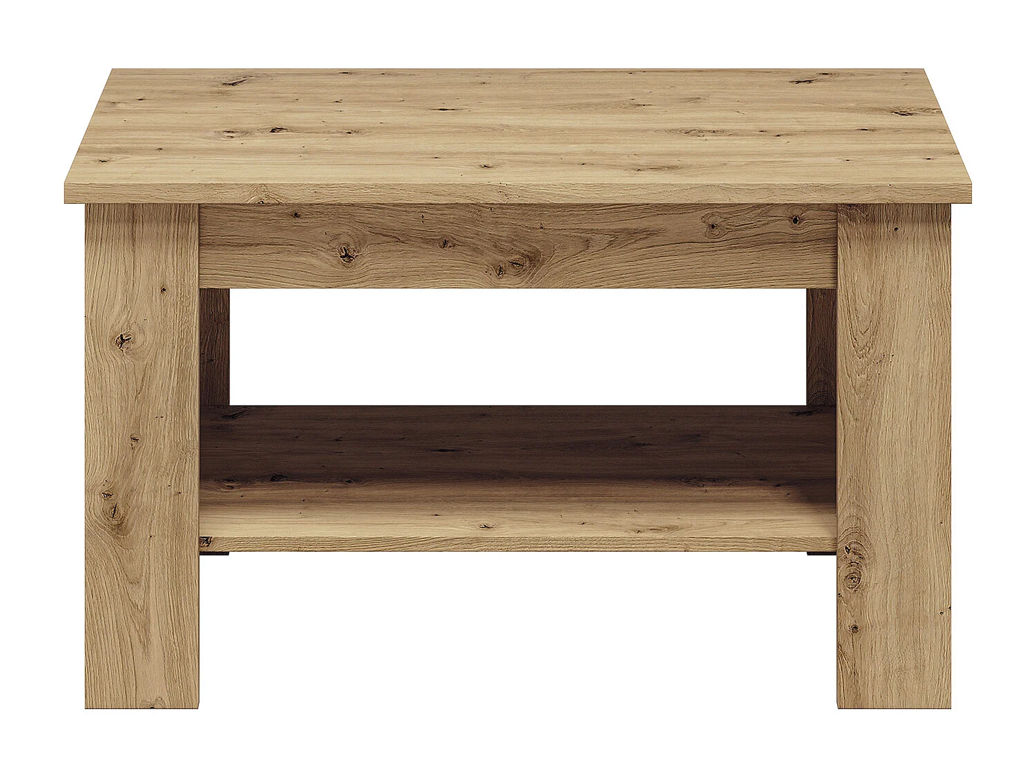 COUCHTISCH Artis Artisan Eiche 96 / 60 / 57cm