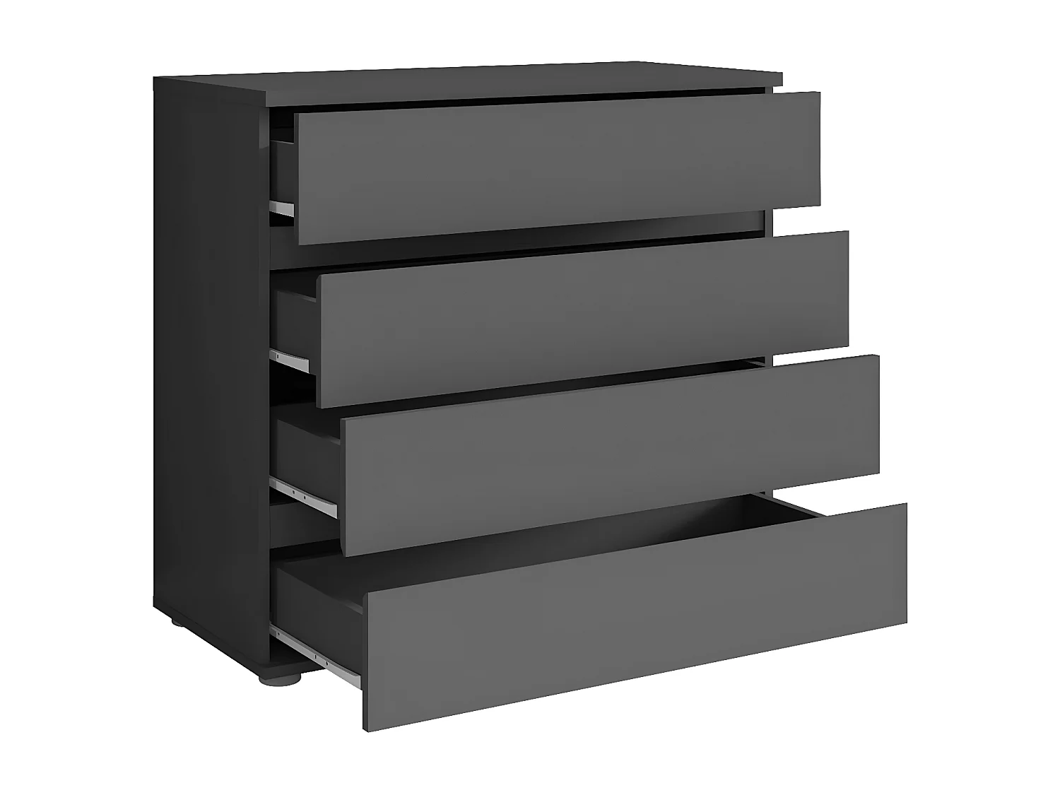 SCHUBLADENKOMMODE Fino graphit 91,5 / 42 / 85cm