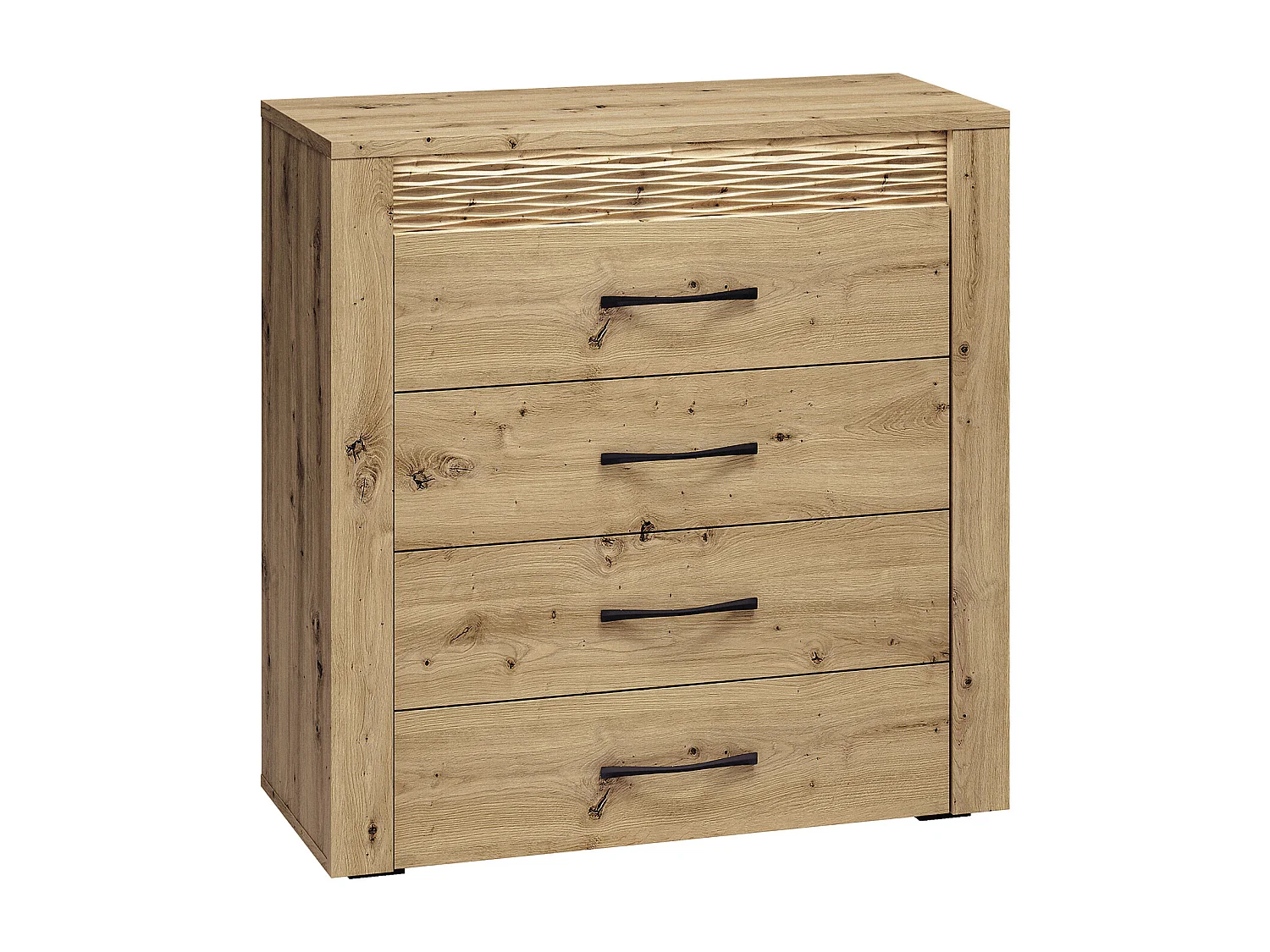 KOMMODE Artis Artisan Eiche, 92 / 40 / 94cm