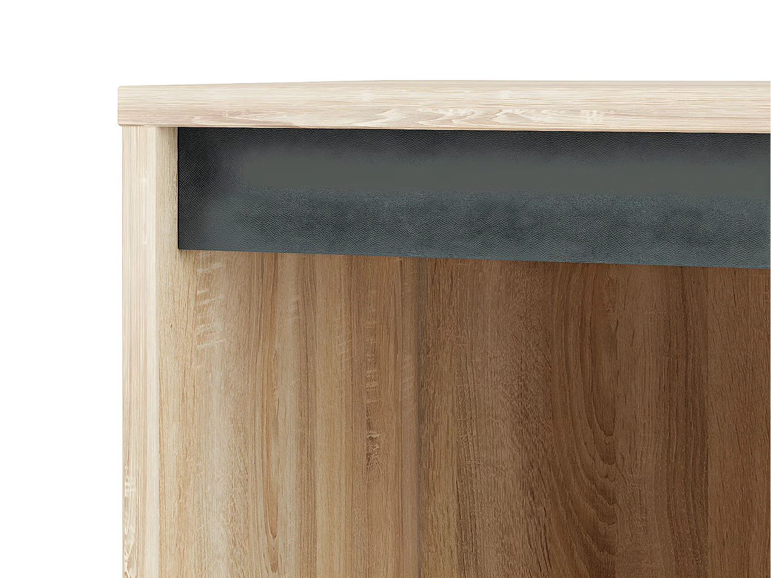 LOWBOARD Avo Sonoma Eiche, Absetzung austauschbar 120 / 34 / 66cm