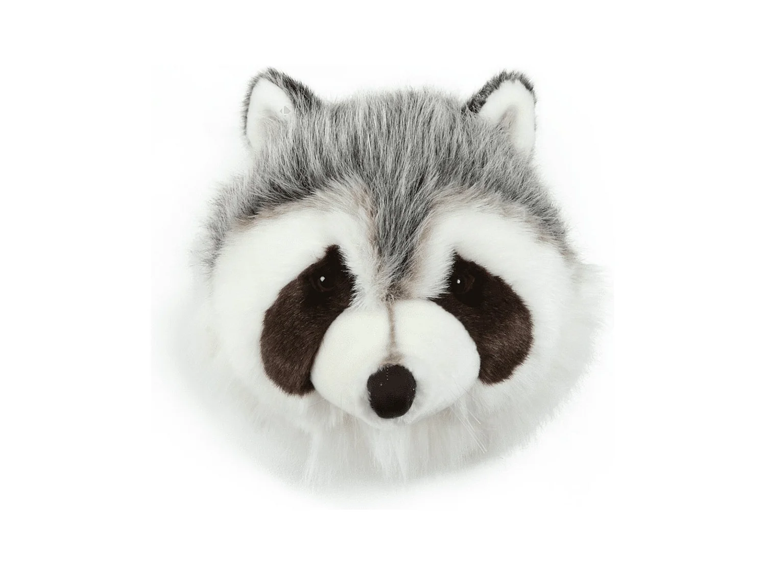 Peluche trophée raton laveur Josh en polyester collection Forêt