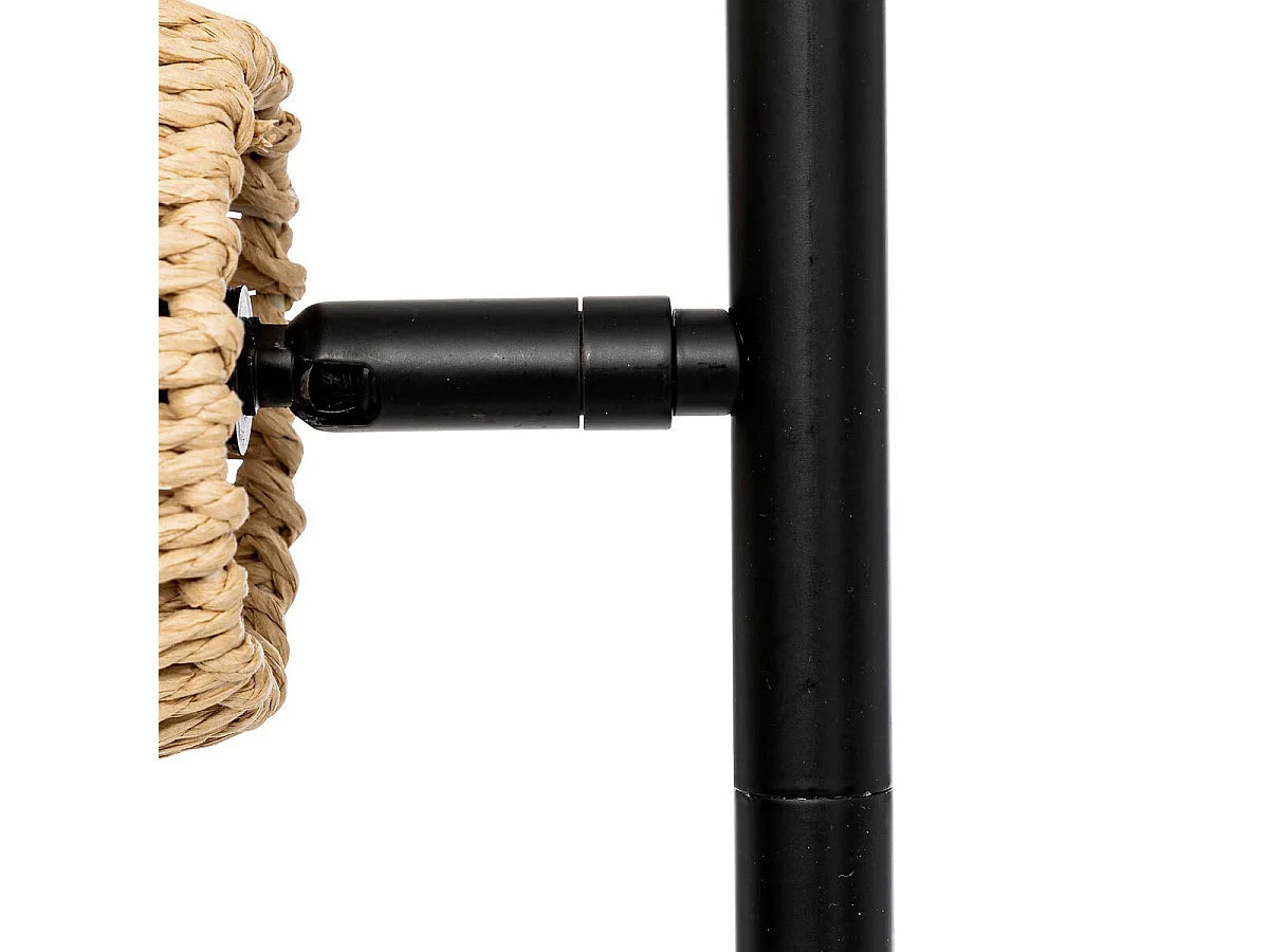 Lampadaire 3 Abat-jours "Gaida" 150cm Naturel