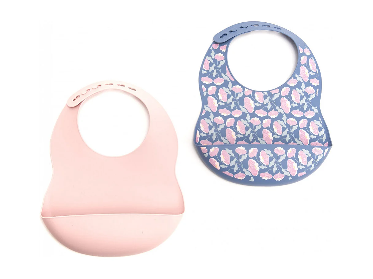 Lot de 2 bavoir Gingko