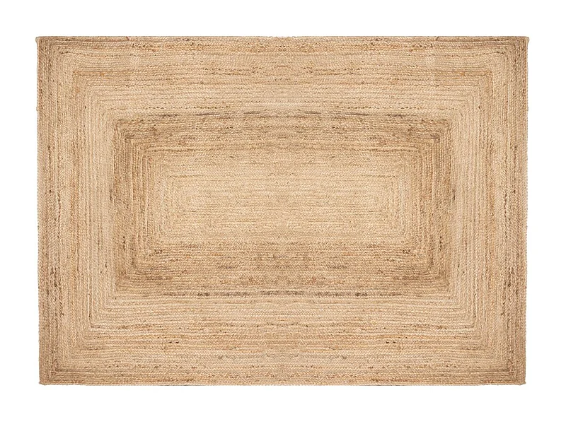 Tapis en Jute "Végétale" 160x230cm Naturel